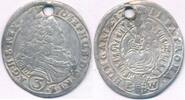 Haus Habsburg RDR 3 Kreuzer Ungarn Preßburg Bratislawa, Joseph , Josef I (1705-1711) -