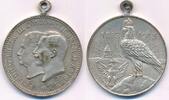 Kaiserreich Deutsches Reich Deutschland Medaille, versilbert Preussen, auf die Befreiungskriege -