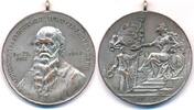 Kaiserreich Deutsches Reich Deutschland Medaille, versilbert Nürnberg, 10. Deutsches Turnfest, Gut Heil! -