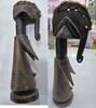 Afrika Burkina Faso Frauenfigur, Holz Alte Fruchtbarkeitsfigur, Puppe Mossi Biiga -