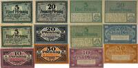 Deutschland, Deutsches Reich 5,5,10,20,20,50 Pfennig 6 x Notgeldschein, Stadt Cottbus, Brandenburg -