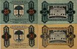 Deutschland, Deutsches Reich 25, 50(1/2 Mark) Pfennig 2 x Notgeldschein, Notgeld Freienwalde a/O -