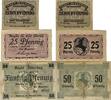 Deutschland, Deutsches Reich 10,25,50 Pfennig 3 x Notgeldschein, Stadt Jüterbog -