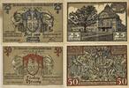 Deutschland, Deutsches Reich 25,50 Pfennig 2 x Notgeldschein, Die Gewerbe-u. Landwirtschafts Bank, Stadt Kyritz -