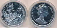 Gibraltar 1 Crown Winter Olympiade Lillehammer 1994 Skiabfahrt -