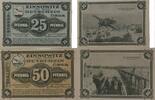 Deutschland, Deutsches Reich 25,50 Pfennig 2 x Notgeldschein, Stadt Zinnowitz, Gutschein -