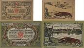 Deutschland, Deutsches Reich 50,75 Pfennig 2 x Notgeldschein, Stadt Nörenberg -