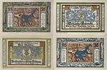 Deutschland, Deutsches Reich 2 x 25 Pfennig 2 x Notgeldschein, Stadt Nörenberg -