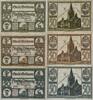 Deutschland, Deutsches Reich 3 x 50 Pfennig 3 x Notgeldschein, Stadt Gollnow -