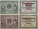Deutschland, Deutsches Reich 25,50 Pfennig 2 x Notgeldschein, Stadt Greifenberg in Pommern -