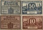 Deutschland, Deutsches Reich 10,50 Pfennig 2 x Notgeldschein, Stadt Kolberg in Pommern -