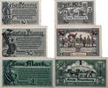 Deutschland, Deutsches Reich 10,50 Pfennig, 1 Mark 3 x Notgeldschein, Stadt Dramburg -