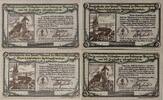 Deutschland, Deutsches Reich 2 x 50 Pfennig 2 x Notgeldschein, Stadt Nikolai, Mikolow -