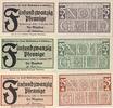 Deutschland, Deutsches Reich 3 x 25 Pfennig 3 x Notgeldschein, Stadt Waldenburg -
