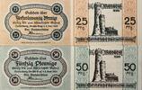Deutschland, Deutsches Reich 25,50 Pfennig 2 x Notgeldschein, Stadt Seitenberg -