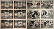Deutschland, Deutsches Reich 6 x 50 Pfennig 6 x Notgeldschein, Stadt Weissenfels a.d.Saale -