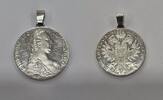 Österreich Silber Medaille Anhänger aus 833 Silber o.D. Maria Theresia Taler, SF, 1780 -