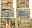 Deutschland, Deutsches Reich 25,50,75 Pfennig 3 x Notgeldschein, Nordhausen-Wernigeroder Eisenbahngesellschaft -
