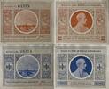 Deutschland, Deutsches Reich 1 Mark, 50 Pfennig 2 x Notgeldschein, Notgeld der Gemeinde Wesselburen -