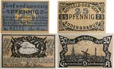 Deutschland, Deutsches Reich 25,50 Pfennig 2 x Notgeldschein, Stadt Süderbrarup, Schleswig-Holstein -