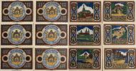 Deutschland, Deutsches Reich 6 x 50 Pfennig 6x Notgeldschein, Notgeld der Stadt Osnabrück -