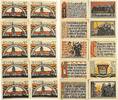 Deutschland, Deutsches Reich 10 x 50 Pfennig 10 x Notgeldschein, Stadt Schöppenstedt -