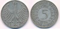Deutschland BRD 5 Deutsche Mark DM Silberadler -