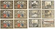 Deutschland, Drittes Reich 6 x 50 Pfennig 6 x Notgeldschein, Stadt Huma -