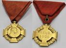 RDR, Haus Habsburg, Österreich Ungarn Medaille, Abzeichen, Ehrenzeichen, Militaria Jubiläumskreuz Franz Joseph I. , Militärkreuz am Band -