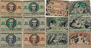 Deutsches Reich Deutschland 6x 50 Pfennig Notgeldschein, Satd Weimar 6 Stück -