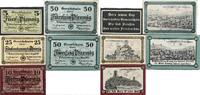 5, 10, 2 x 50 Pfennig 1920-1921 Deutschland, Deutsches Reich 4 x Notgeldschein, Eckartsberga, Thüringen I bis II+