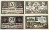 Deutschland, Deutsches Reich 25,50 Pfennig 2 x Notgeldschein, Gutschein der Stadt Kahla, Thüringen -