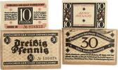 Deutschland, Deutsches Reich 10,30 Pfennig 2 x Notgeldschein, Stadt Düsseldorf -