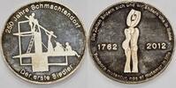 Deutschland BRD Medaille, Silbermedaille Rheinland Oberhausen, 225 Jahre Schmachtendorf , Der erste Siedler -
