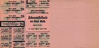 Deutsches Reich Deutschland Bayern Lebensmittelkarte Stadt Fürth -