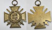 Deutsches Reich Deutschland Medaille, Abzeichen, Ehrenzeichen, Militaria Ehrenkreuz mit Schwertern fü Frontkämpfer 1914-1918 Hersteller R.V. 7 Pforzheim -