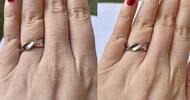 Silberring 925er Sterling Silber Silberschmuck -