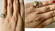 Kleiner Silberring 925er Sterling Silber Silberschmuck -