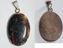 Silberschmuck 925er Silber Schwarzer Kupfer Silber Anhänger, Frauen schmuck -