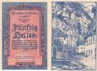 Liechtenstein 50 Heller Fürstentum Gutschein um 1920 -