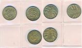 Deutschland 10 Rentenpfennig Weimar, A - D - G -