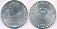 Deutschland Weimarer Republik 3 Reichsmark Mark Lessing -