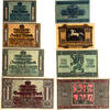 Deutschland, Deutsches Reich 5,10,20,100 Mark 4 x Notgeldschein, Banknote Stadt Braunschweig -