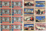 Deutschland, Deutsches Reich 2 x 25, 2 x 50, 2 x 75, 2 x 100 8 x Notgeldschein, Stadt Bremen, Deutsche Amerika-Woche -