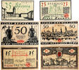 Deutschland, Deutsches Reich 25, 50, 75 Pfennig 3 x Notgeldschein, Stadt Bremen -