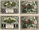 Deutschland, Deutsches Reich 1 Mark, 50 Pfennig 2 x Notgeldschein, Stadt Bosau -