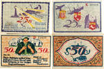 Deutschland, Deutsches Reich 25,50 Pfennig 2 x Notgeldschein, Stadt Bremerhaven / Geestemünde / Lehe -