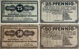 Deutschland, Deutsches Reich 25, 50 Pfennig 2 x Notgeldschein, Stadt Bückeburg -