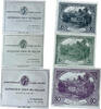 Österreich Notgeld 20,50,80 Heller 3 x Notgeldschein, Marktgemeinde Klamm, Oberösterreich -
