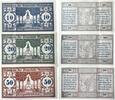 Österreich Notgeld 10,20,50 Heller 3 x Notgeldschein, Gutschein der Gemeinde Mehrnbach -